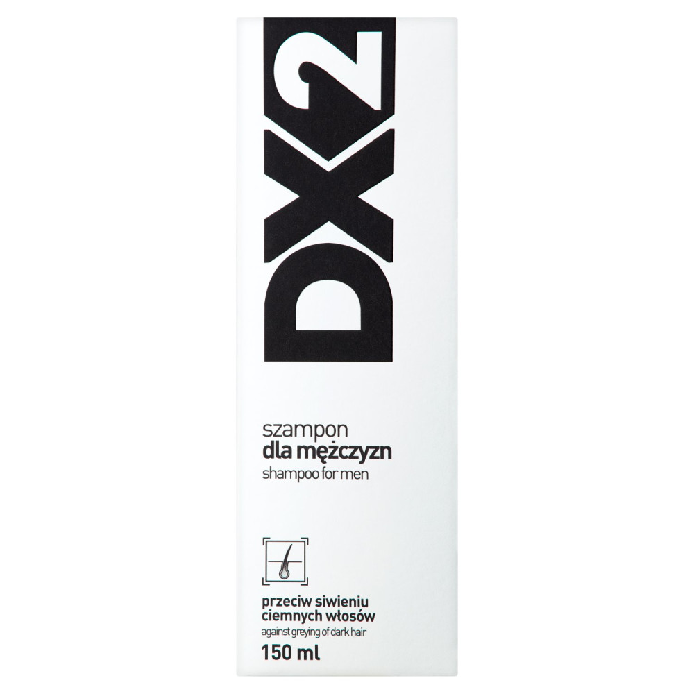 58404401612199717 Szampon dla mężczyzn przeciw siwieniu ciemnych włosów 150ml - obrazek 1