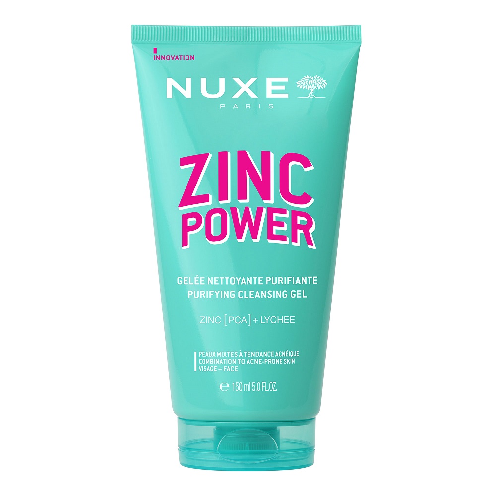 58429111761851451 Zinc Power oczyszczający żel do mycia twarzy 150ml - obrazek 1