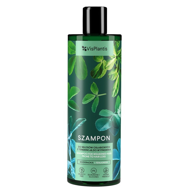 58454031649175609 Szampon do włosów osłabionych z tendencją do wypadania Kozieradka 400ml - obrazek 1