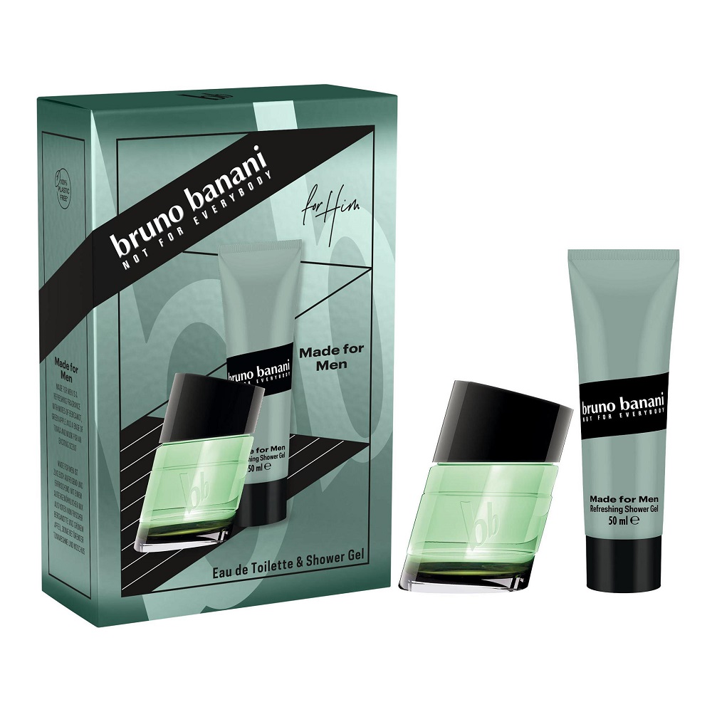 58485591744725127 Made for Men zestaw woda toaletowa spray 30ml + żel pod prysznic 50ml - obrazek 1