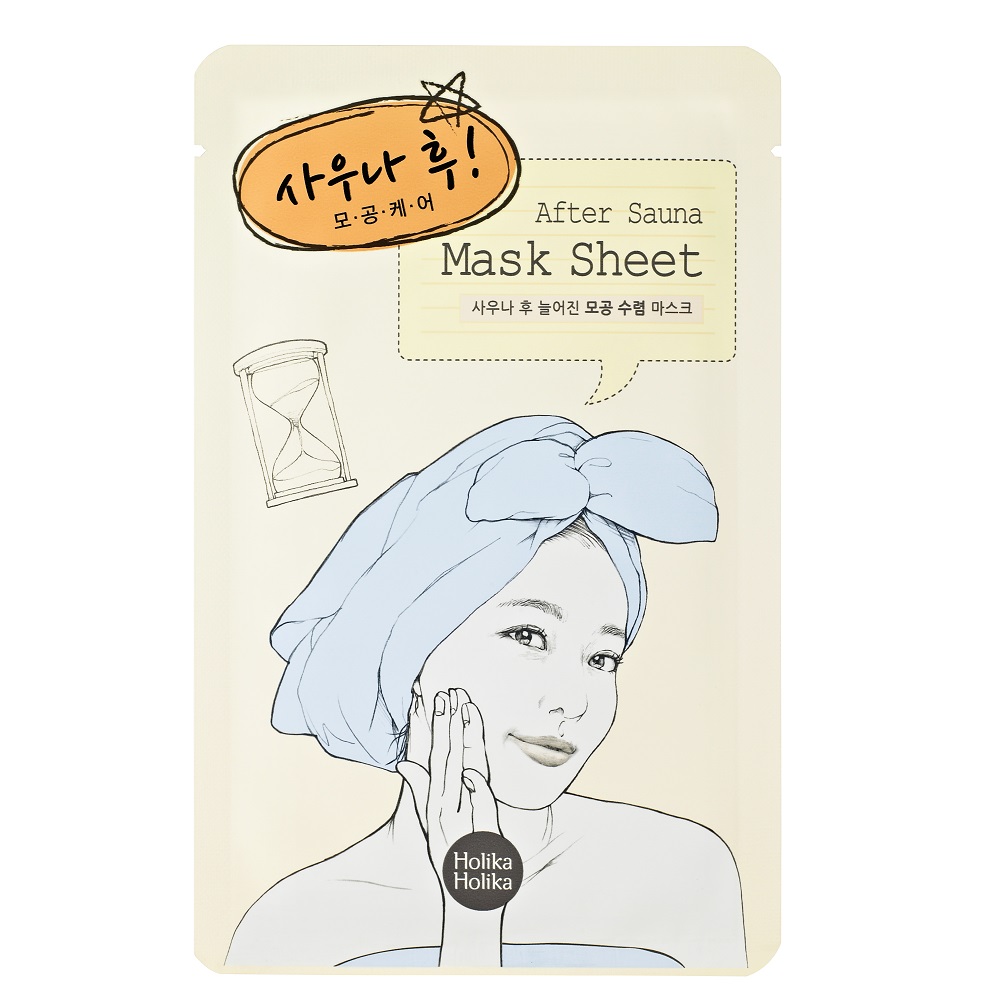 58487041683041703 After Sauna Mask Sheet wygładzająca maseczka w płachcie 18ml - obrazek 1