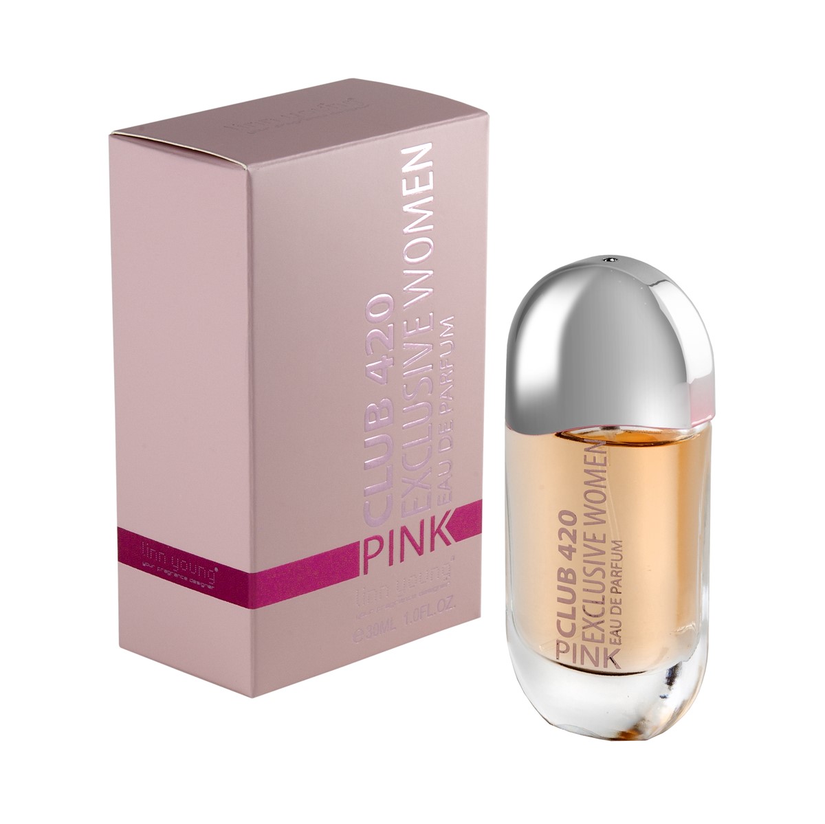 58504791648217615 Club 420 Pink Exclusive Women woda perfumowana spray 30ml - obrazek 1