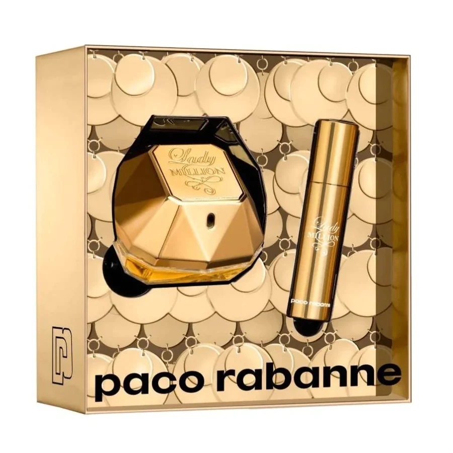 58532811701245497 Lady Million zestaw woda perfumowana spray 50ml + woda perfumowana spray 10ml - obrazek 1