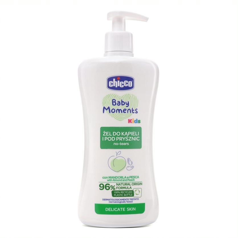 58598311663229634 Baby Moments Kids żel do kąpieli i pod prysznic dla skóry delikatnej 0m+ 500ml - obrazek 1