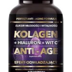 Kolagen + Hialuron + Witamina C Anti-Age suplement diety 90 tabletek