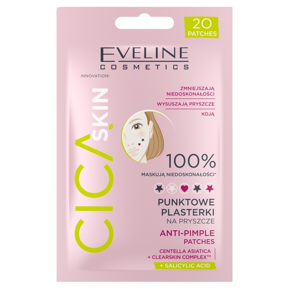 58726971751530245 Cica Skin punktowe plasterki na pryszcze 20szt. - obrazek 1
