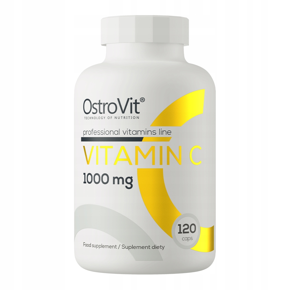 5874131741703239 Vitamin C 1000mg suplement diety 120 kapsułek - obrazek 1