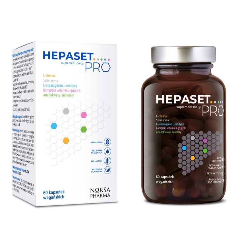 58749491746773096 Hepaset Pro suplement diety 60 kapsułek - obrazek 1