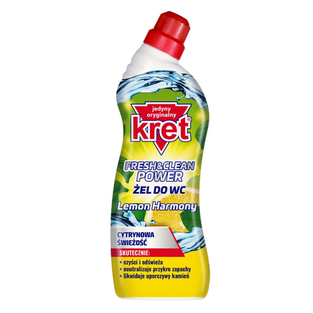 587531677056904 Fresh&Clean Power żel do WC Lemon Harmony 700g - obrazek 1