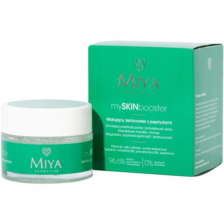 58797461606153785 mySKINbooster matujący żel-booster z peptydami do twarzy 50ml - obrazek 1