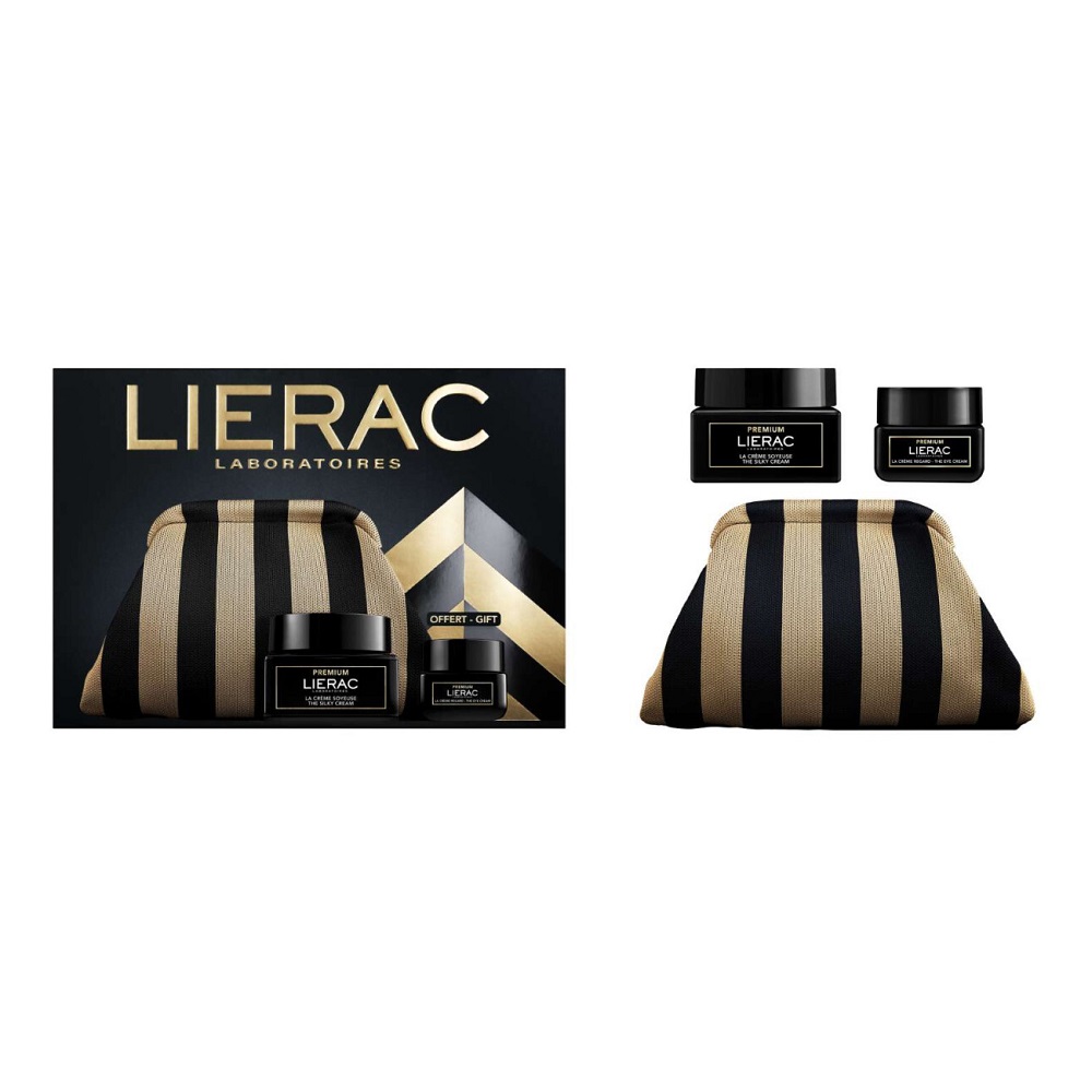 58806931761568036 Premium zestaw jedwabisty krem przeciwstarzeniowy 50ml + przeciwstarzeniowy krem pod oczy 20ml + kosmetyczka - obrazek 1