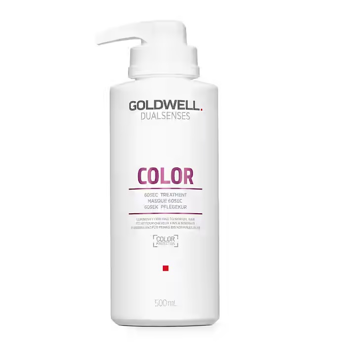 58812851658139946 Dualsenses Color 60sec Treatment 60-sekundowa kuracja nabłyszczająca do włosów cienkich i normalnych 500ml - obrazek 1