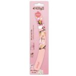Blooming Pastel Paper Nail File papierowy pilnik do paznokci banan 180/240 Brzoskwiniowy