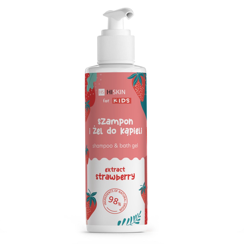 58956371693390816 Kids szampon i żel do kąpieli Truskawka 280ml - obrazek 1