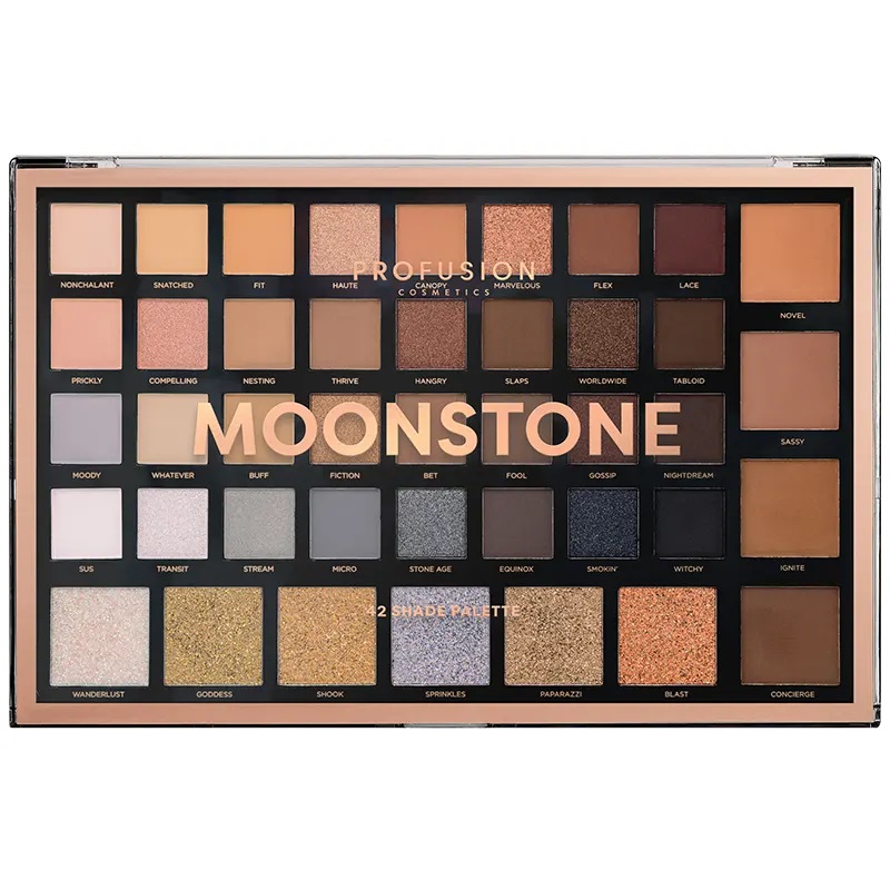58994601689662585 Moonstone Eyeshadow Palette paleta 42 cieni do powiek - obrazek 1