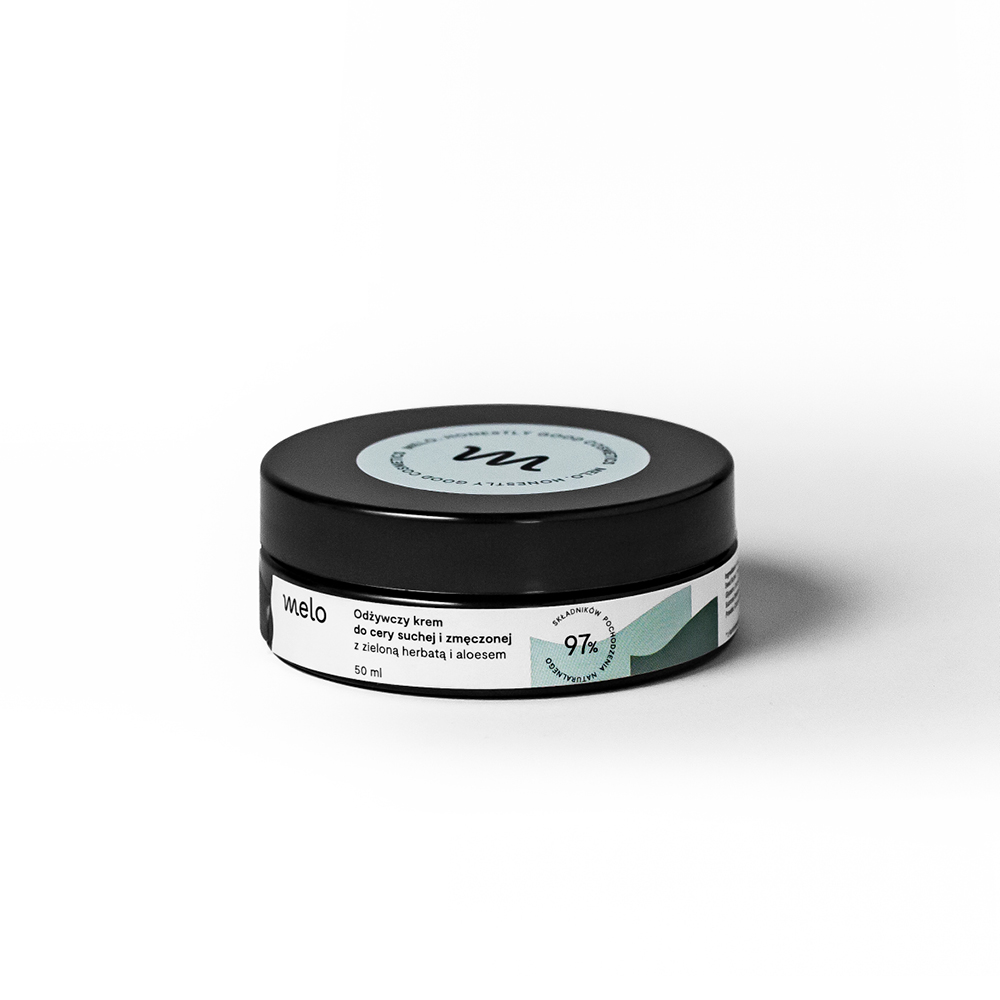 59014431600155753 Odżywczy krem do cery suchej i zmęczonej z Zieloną Herbatą i Aloesem 50ml - obrazek 1