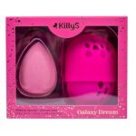 Galaxy Dream gąbeczka do makijażu z silikonowym etui