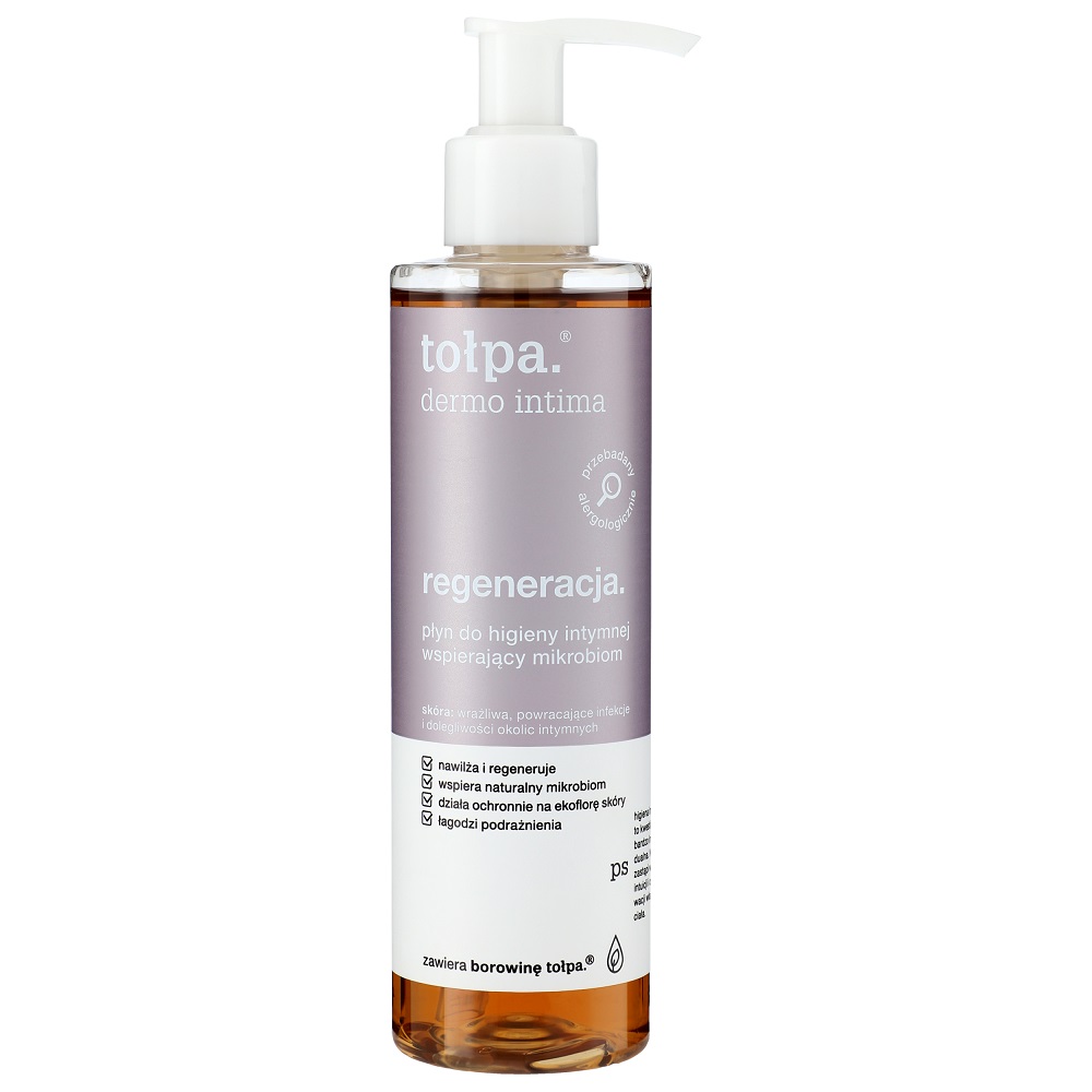 59111431726560055 Dermo Intima regenerujący płyn do higieny intymnej wspierający mikrobiom 195ml - obrazek 1