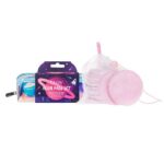 Moon Pads Set zestaw płatki do zmywania makijażu 10szt. + woreczek do przechowywania + kosmetyczka
