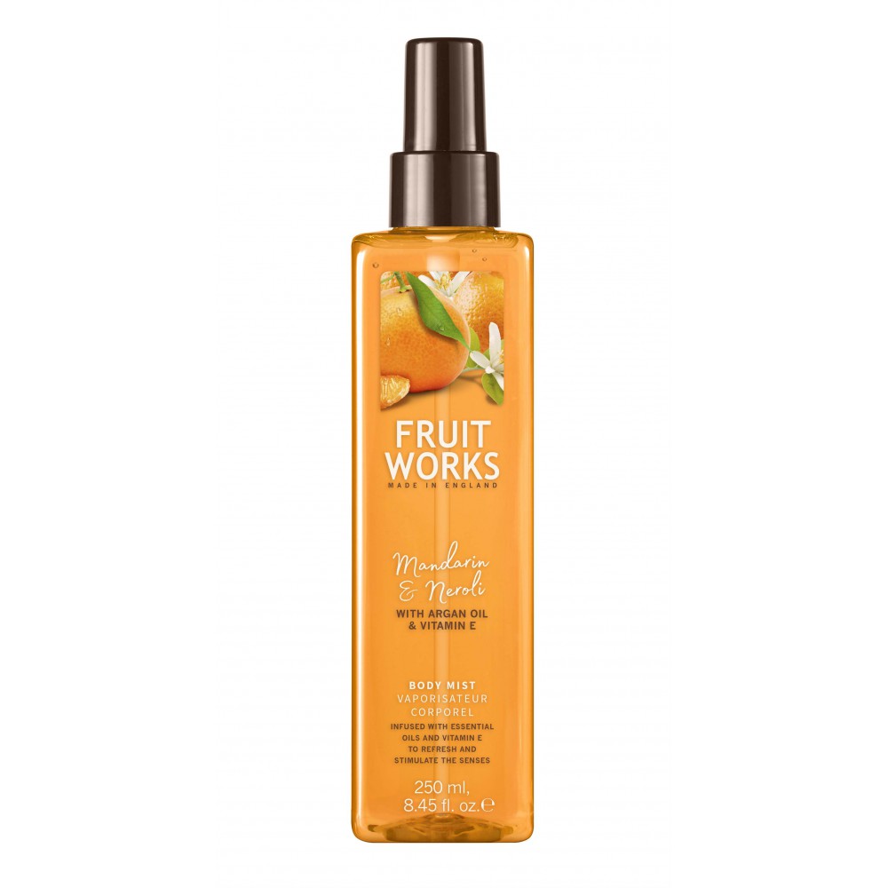 59266071572874987 Fruit Works Body Mist mgiełka do ciała Mandarin & Neroli 250ml - obrazek 1
