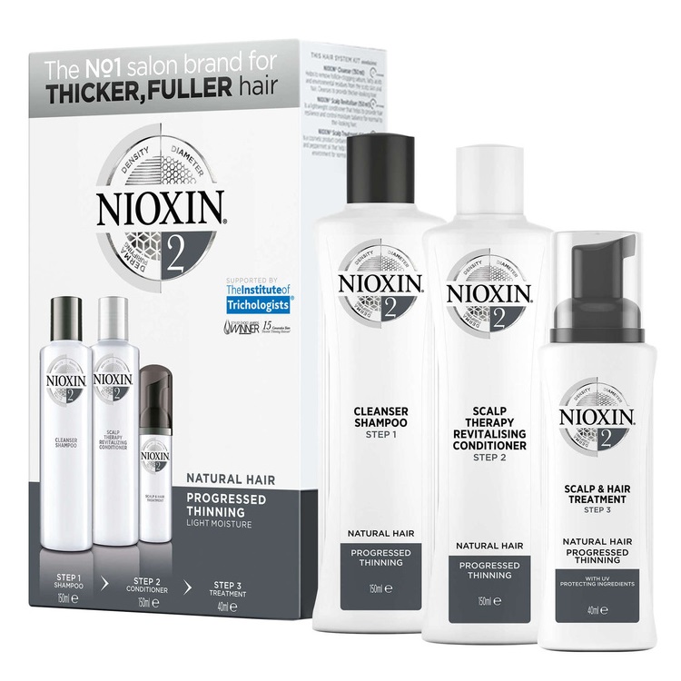 59535741687939322 System 2 zestaw szampon do włosów 150ml + odżywka 150ml + kuracja 40ml - obrazek 1