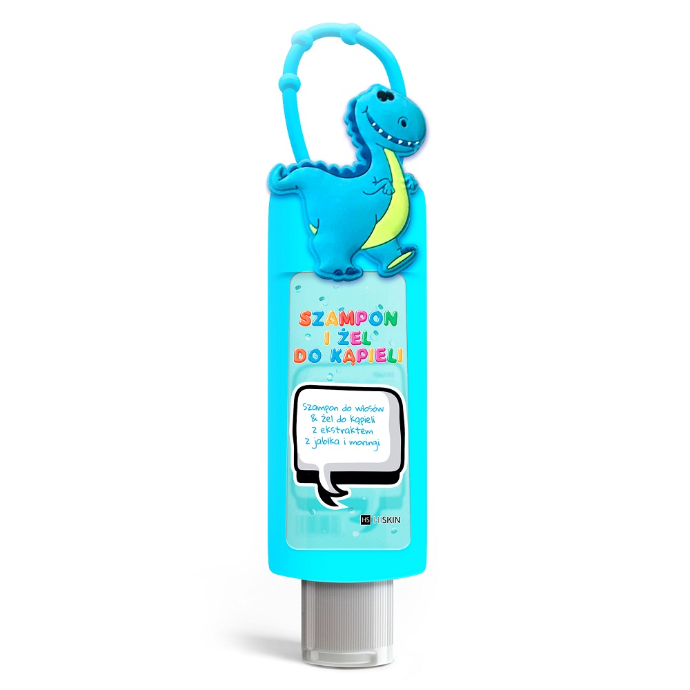5953631626842662 Kids szampon i żel do kąpieli Jabłko i Moringa 100ml - obrazek 1