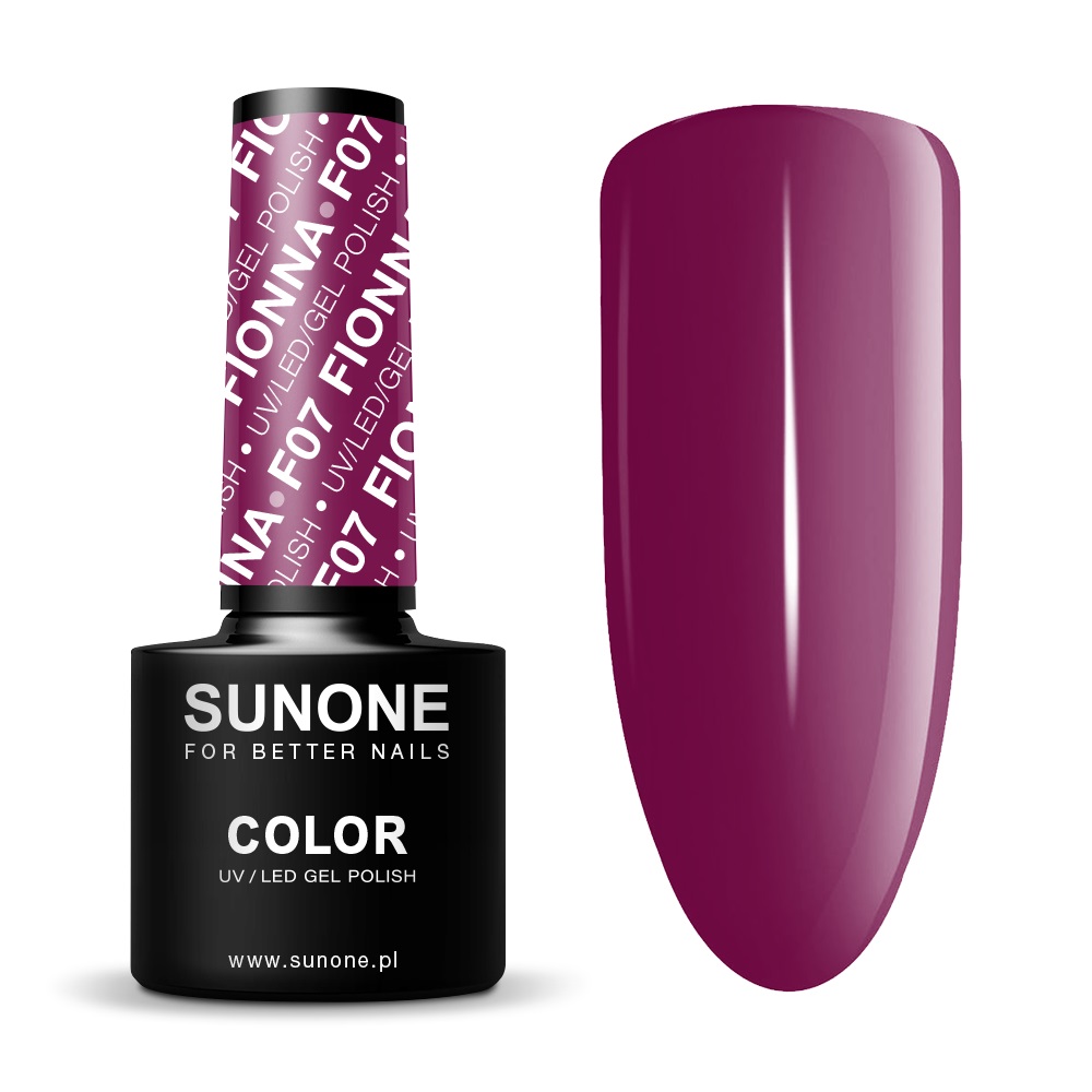 5958231755927226 UV/LED Gel Polish Color lakier hybrydowy F07 Fionna 5g - obrazek 1