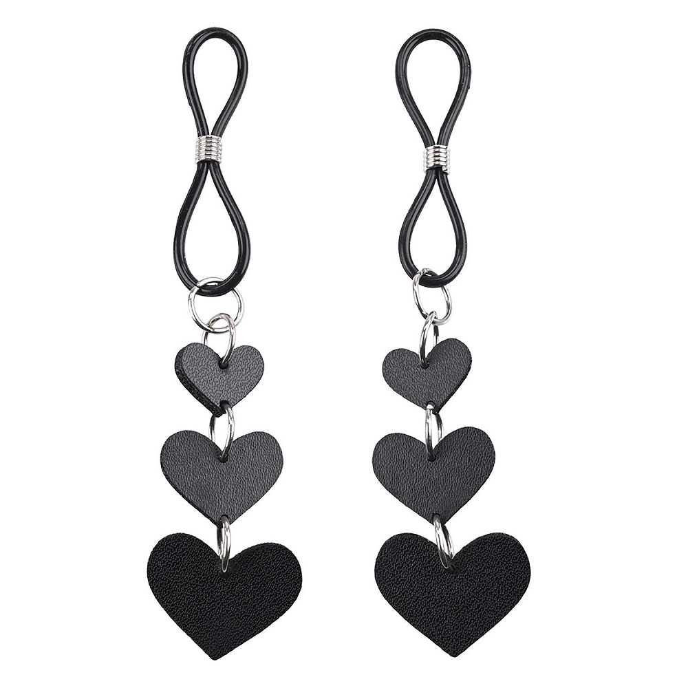 5961951762176707 Heart Nipple Ties zaciski na sutki - obrazek 1
