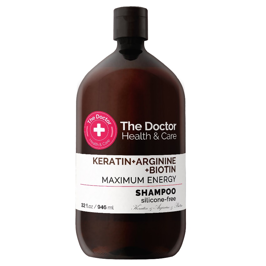 59645041680182534 Health & Care szampon do włosów wzmacniający Keratyna + Arginina + Biotyna 946ml - obrazek 1