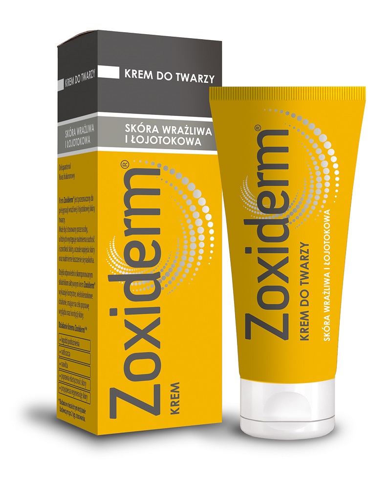 Zoxiderm_ulotka_01_2017.cdr Krem do skóry wrażliwej i łojotokowej 30ml - obrazek 1