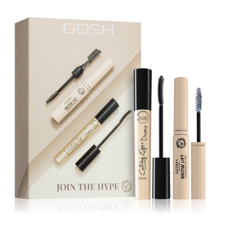 59655761666181948 Join The Hype! zestaw Catchy Eyes Drama Mascara tusz do rzęs 10ml + Brow Lift Laminating Gel żel do laminacji brwi 6ml - obrazek 1