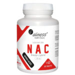 NAC N-Acetyl-L-Cysteine 190mg suplement diety 100 tabletek