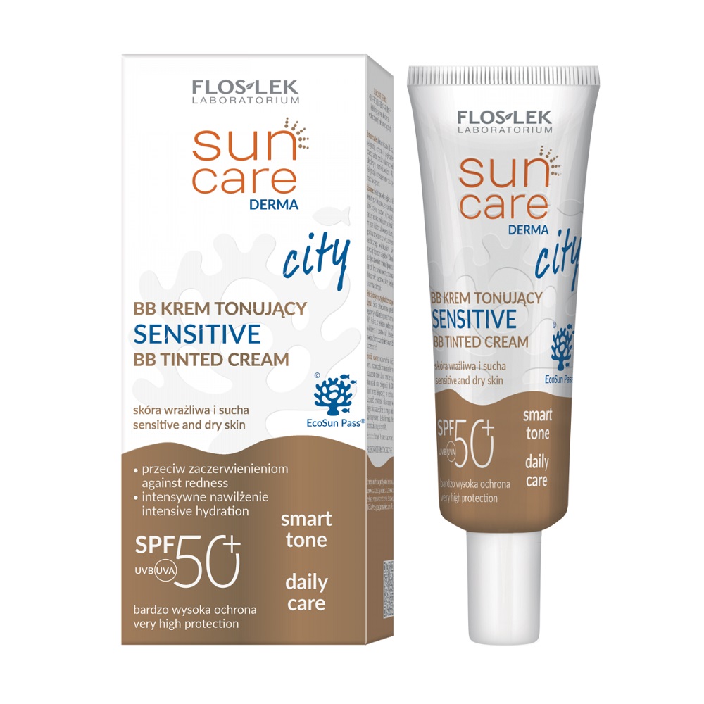 59726681713876301 Sun Care Derma City BB krem tonujący SPF50+ Sensitive 30ml - obrazek 1
