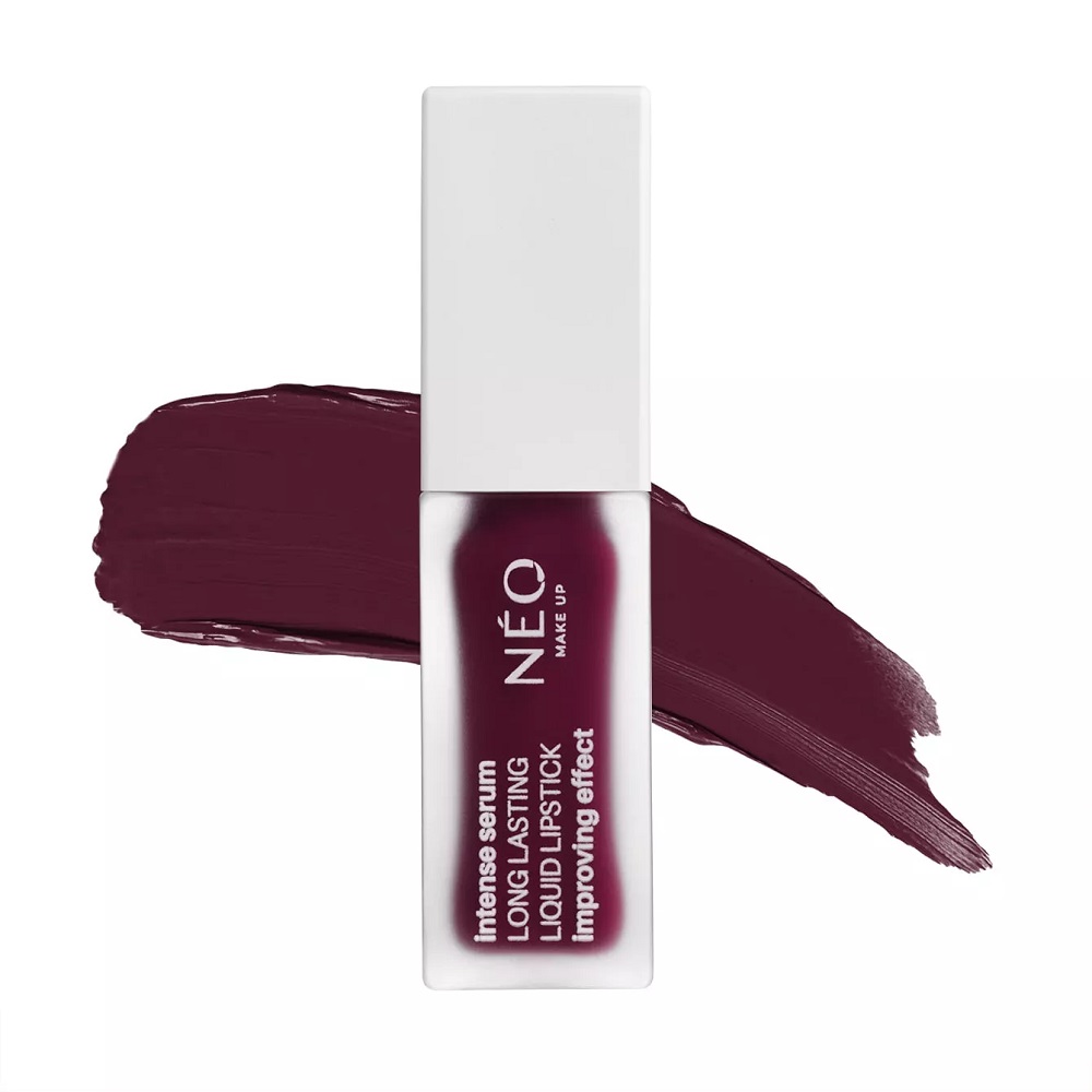 59732081728033721 Intense Serum Long Lasting Liquid Lipstick długotrwała pomadka do ust w płynie 10 Plum Burgund 5ml - obrazek 1