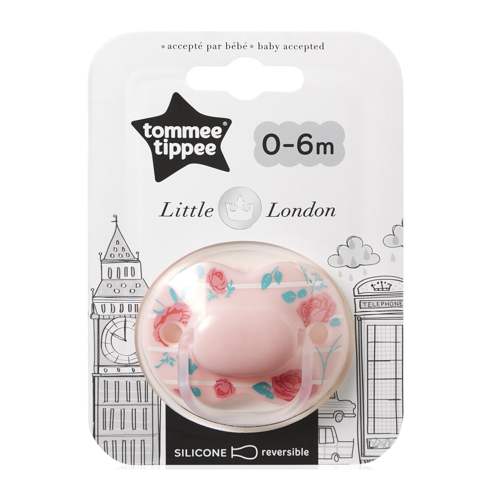 59760581686912311 Little London smoczek uspokajający 0-6m Girl - obrazek 1
