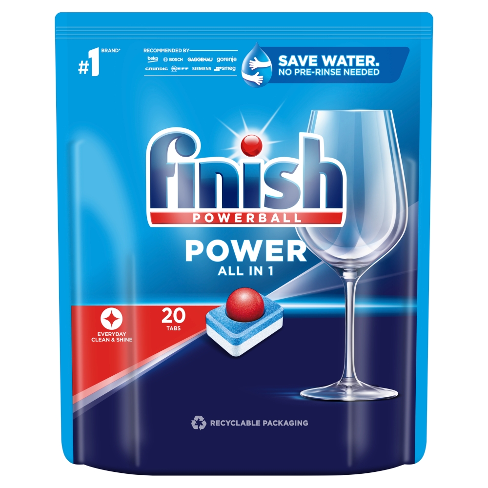 59852201677074156 Power All in 1 tabletki do zmywarki Fresh 20szt - obrazek 1