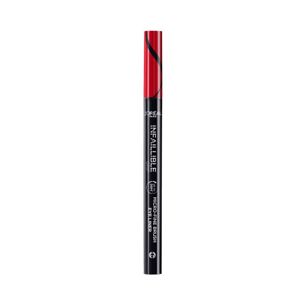 59898801667552841 Infaillible 36h Grip Micro-Fine Brush Eyeliner wodoodporny eyeliner w pisaku 01 Obsidian Black 0.4g - obrazek 1