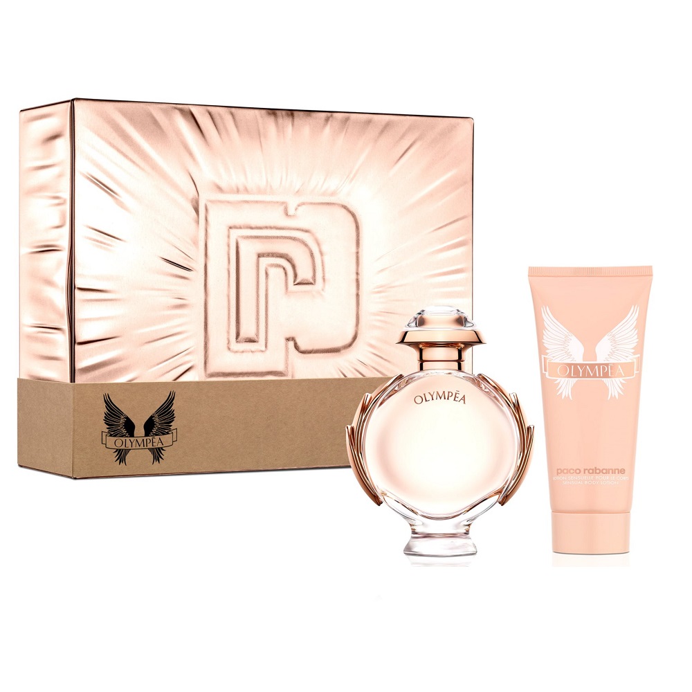 59931411662547187 Olympea zestaw woda perfumowana spray 80ml + balsam do ciała 100ml - obrazek 1