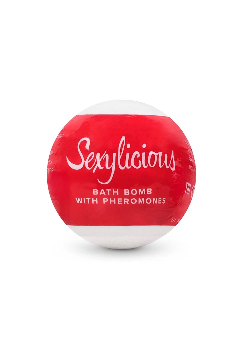 59936401617892636 Bath Bomb kula do kąpieli z feromonami Sexylicious 100g - obrazek 1