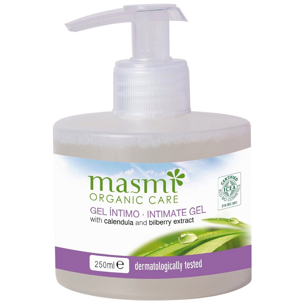 59956871682994911 Organic Care delikatny żel do higieny intymnej z ekstraktem z nagietka i borówki 250ml - obrazek 1