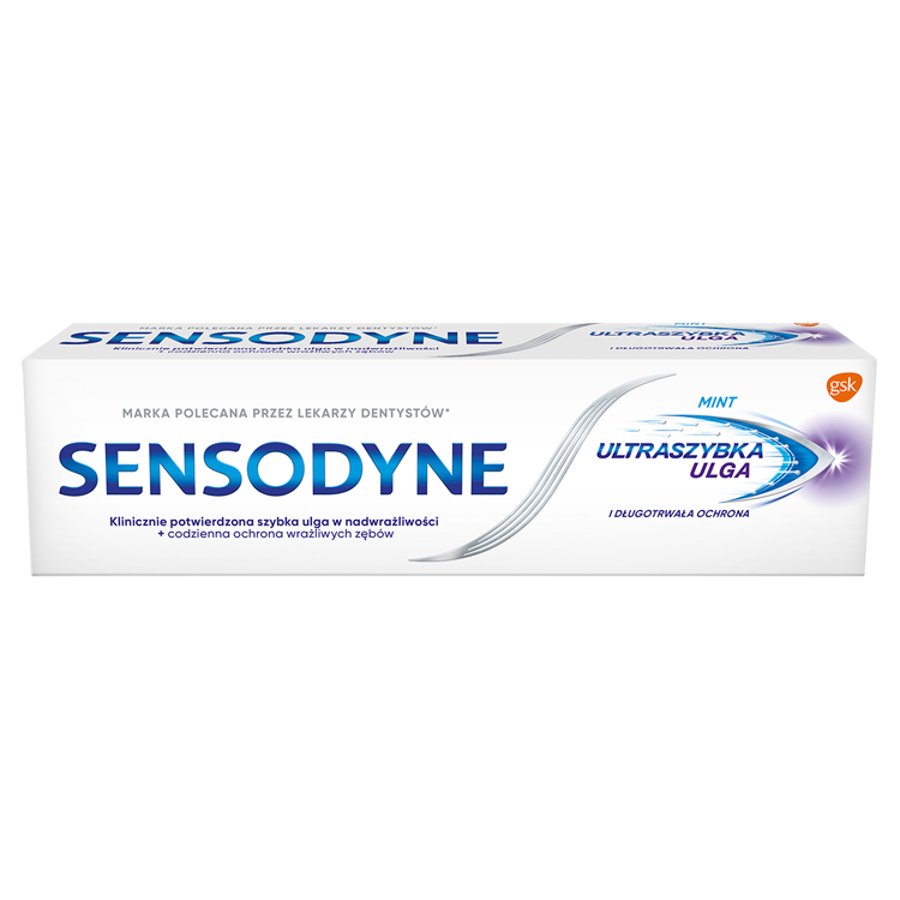 59978851672751651 Ultraszybka Ulga pasta do zębów z fluorkiem 75ml - obrazek 1
