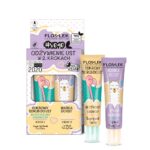 Vege Lip Care zestaw odżywienie ust w 2 krokach cukrowy scrub bezstresowy limonkowy + maska do ust stylowa gruszkowa 2x14g