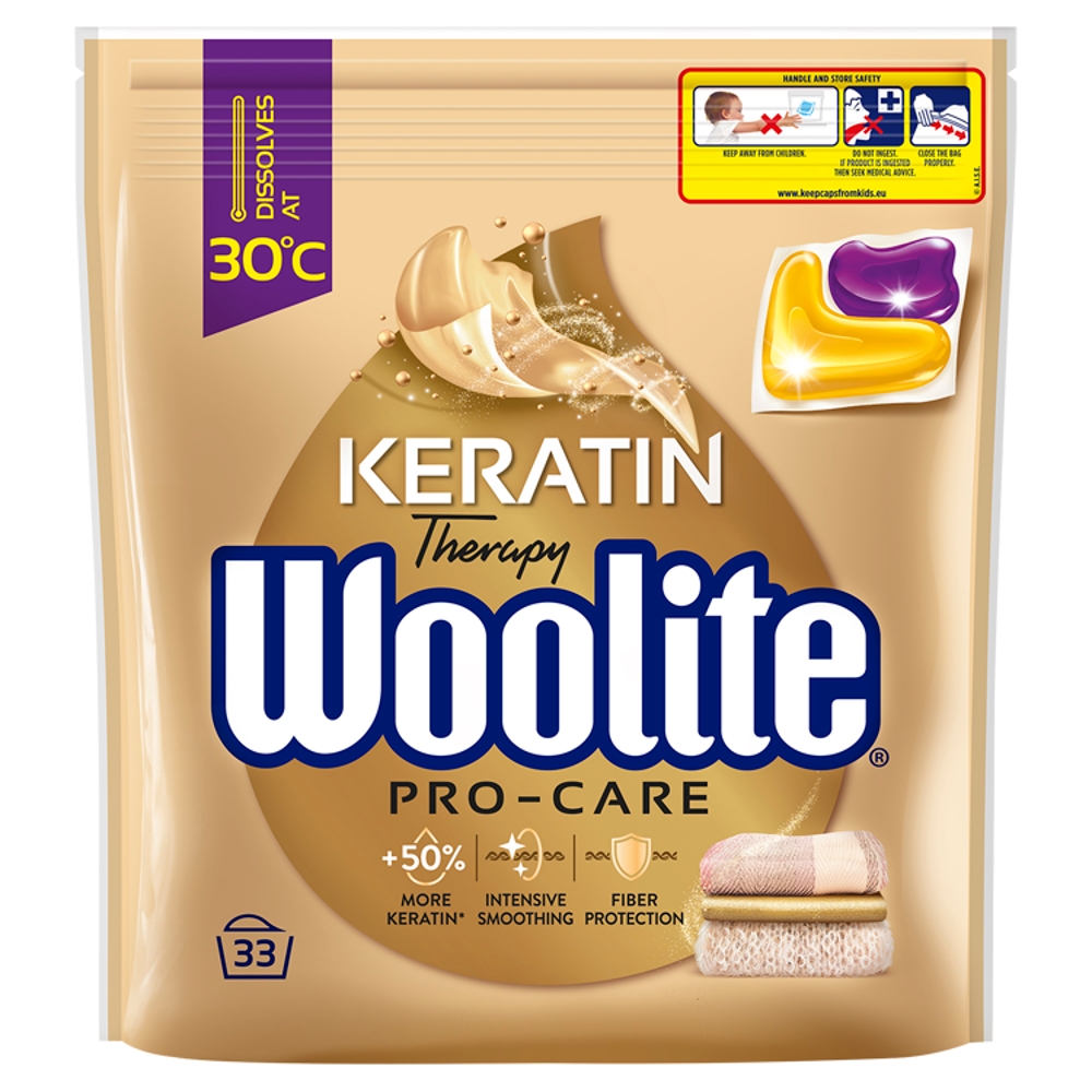 6002951677067730 Keratin Therapy Pro-Care uniwersalne kapsułki do prania z keratyną 33szt - obrazek 1