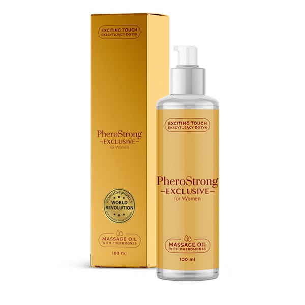 60072541638464015 Exclusive For Women Massage Oil With Pheromones olejek do masażu z feromonami 100ml - obrazek 1