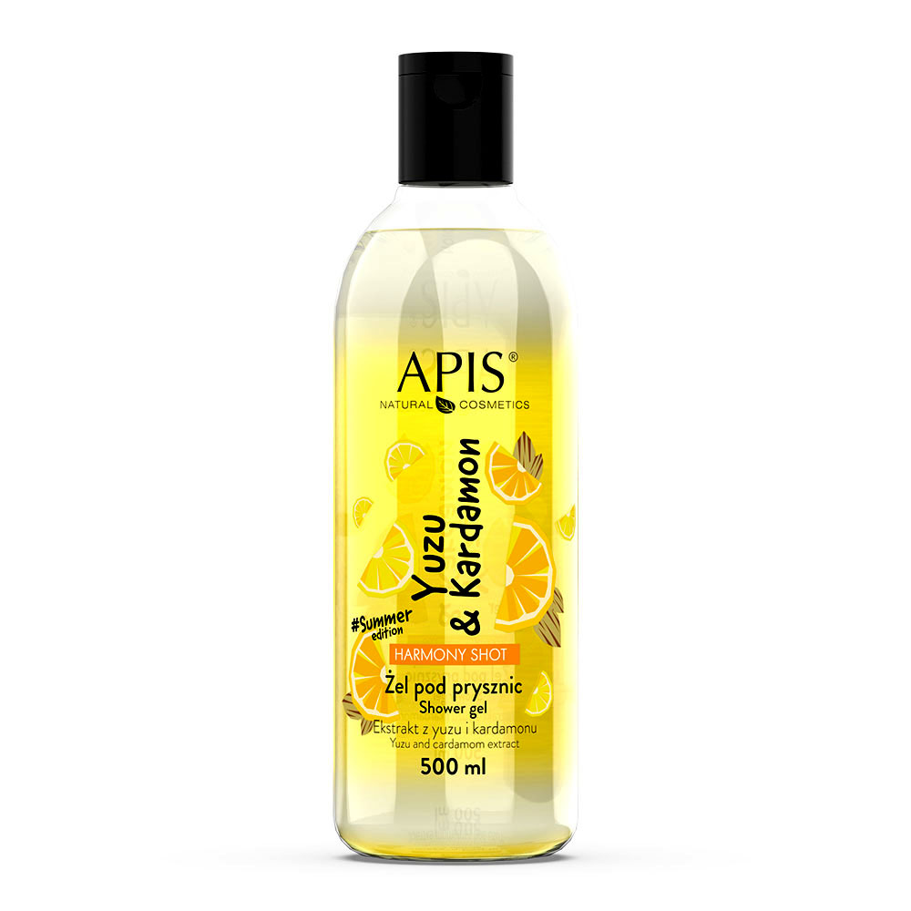 60109591659969046 Harmony Shot żel pod prysznic Yuzu & Kardamon 500ml - obrazek 1