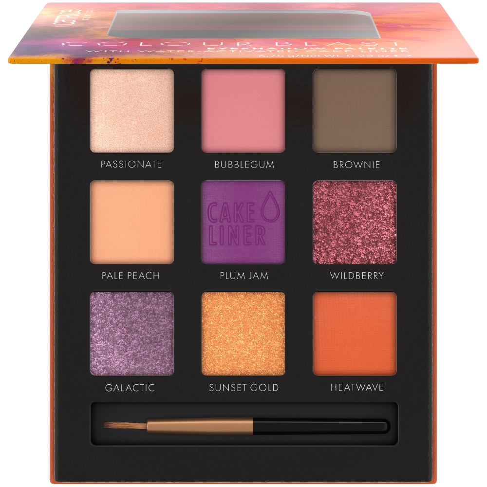 60112231696237443 Colour Blast Eyeshadow Palette paleta cieni do powiek 010 Tangerine Meets Lilac 6.75g - obrazek 1