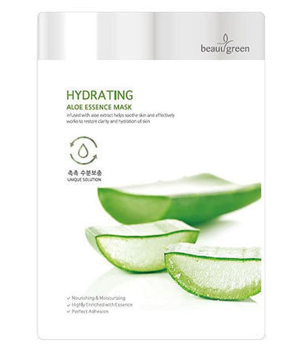 60141381597230913 Hydrating Aloe Essence Mask nawilżająca maseczka do twarzy Aloes 23g - obrazek 1