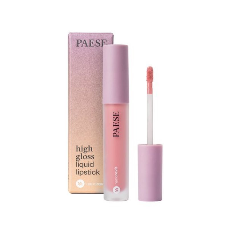 60166531582627500 Nanorevit High Gloss Liquid Lipstick pomadka w płynie do ust 51 Soft Nude 4.5ml - obrazek 1