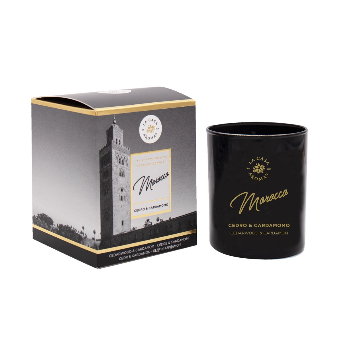 60195031661424000 Travel Candle świeca zapachowa w szkle Morocco 140g - obrazek 1
