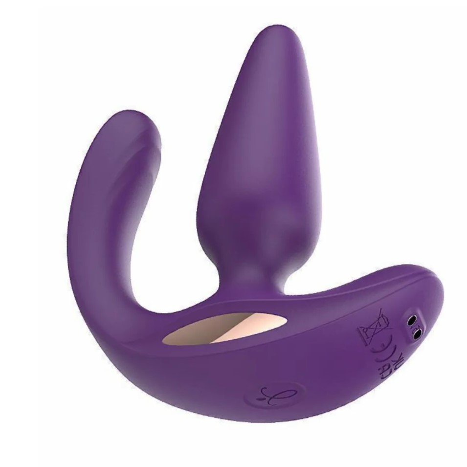 60416321725542498 Medea korek analny z wibracjami Purple - obrazek 1